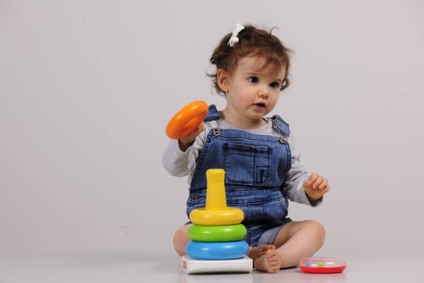 Baby playing with toys Baby playing with toys
