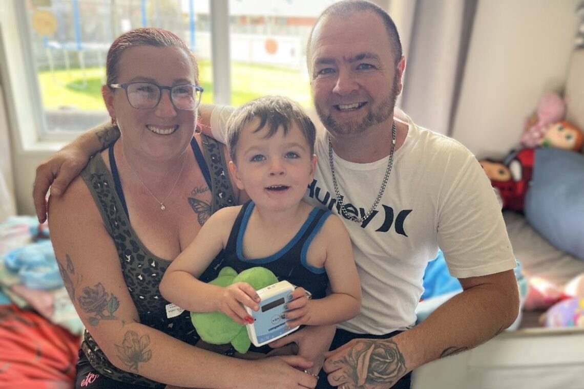 New Zealand family gets help with seizure monitor