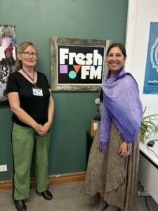 Fresh FM Interview at the studio