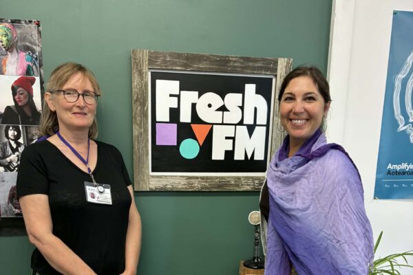 Fresh FM Interview at the studio